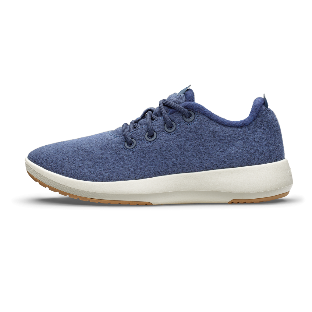 Women's Wool Runner Mizzle - Hazy Indigo (Natural White Sole)