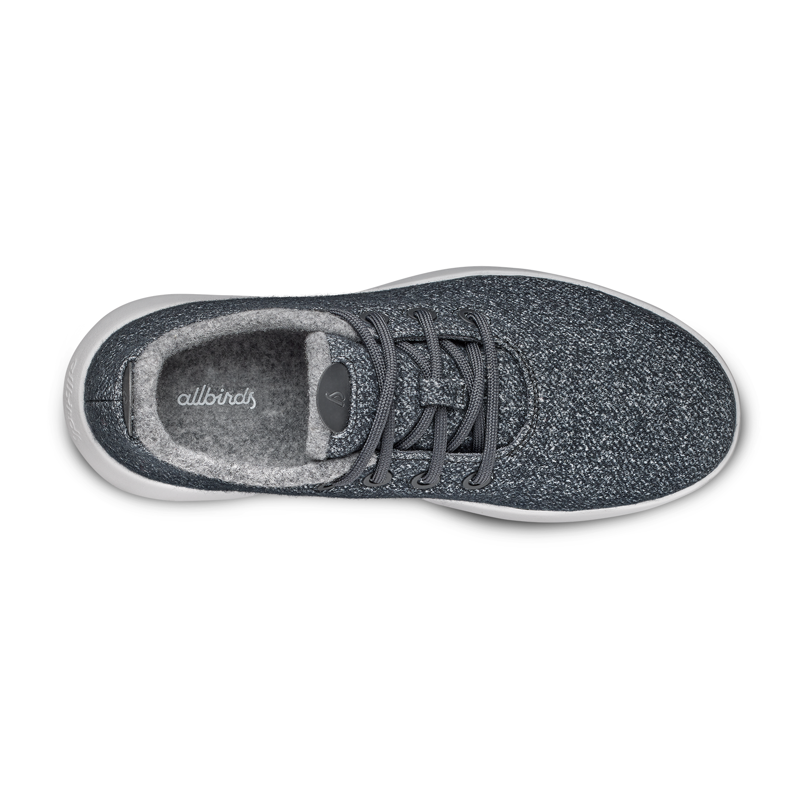 Women's Wool Runner Mizzle - Dark Grey (Light Grey Sole) - Image 3