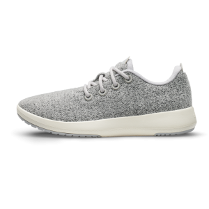 Women's Wool Runner Mizzle - Light Grey (Natural White Sole)