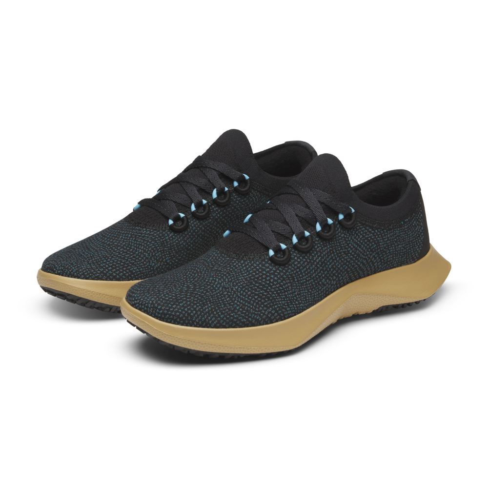 Women's Wool Dasher Mizzle - Natural Black/Chasm Teal (Stony Beige Sole) - Image 5