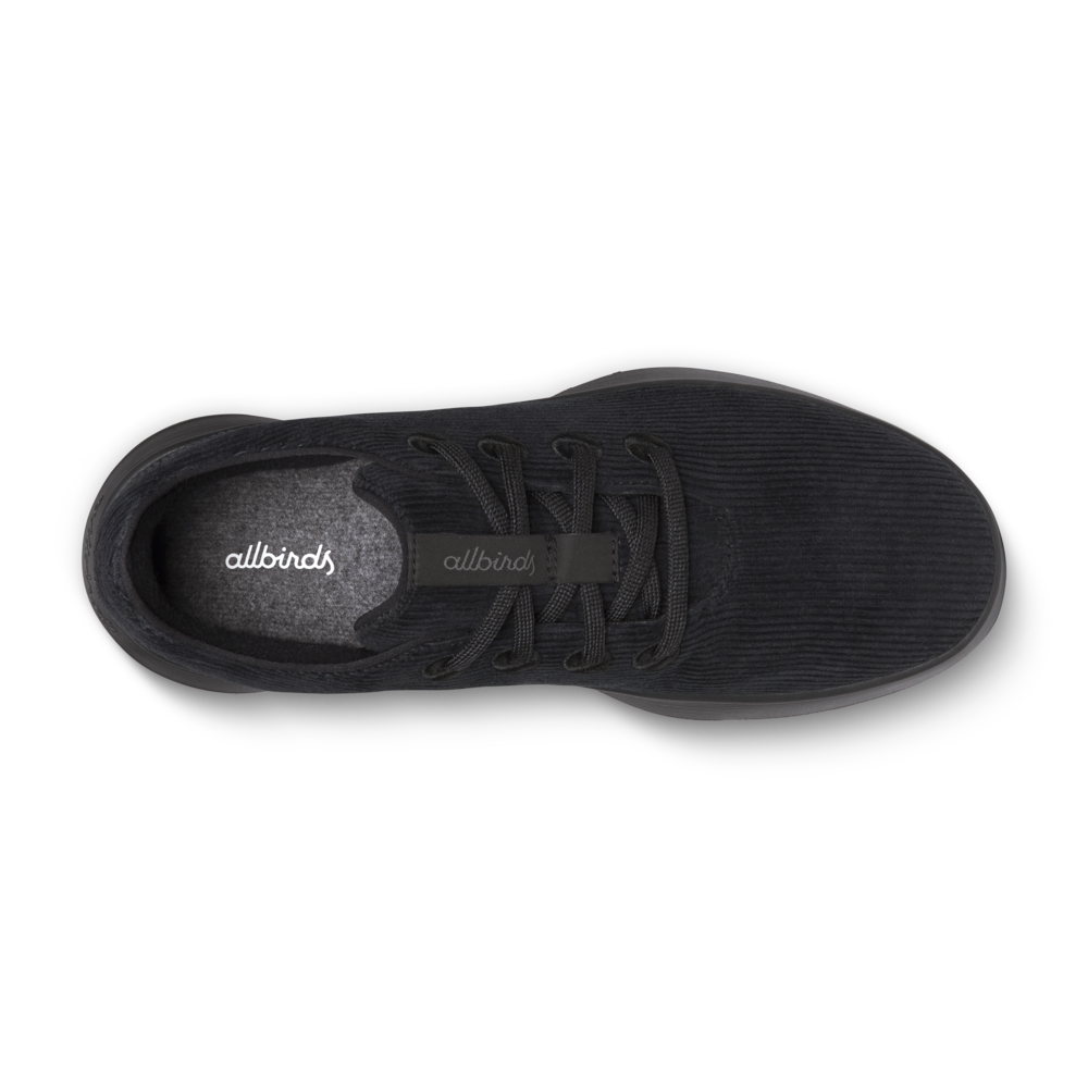 Men's Runner Go - Corduroy - Natural Black (Dark Grey Sole) - Image 3