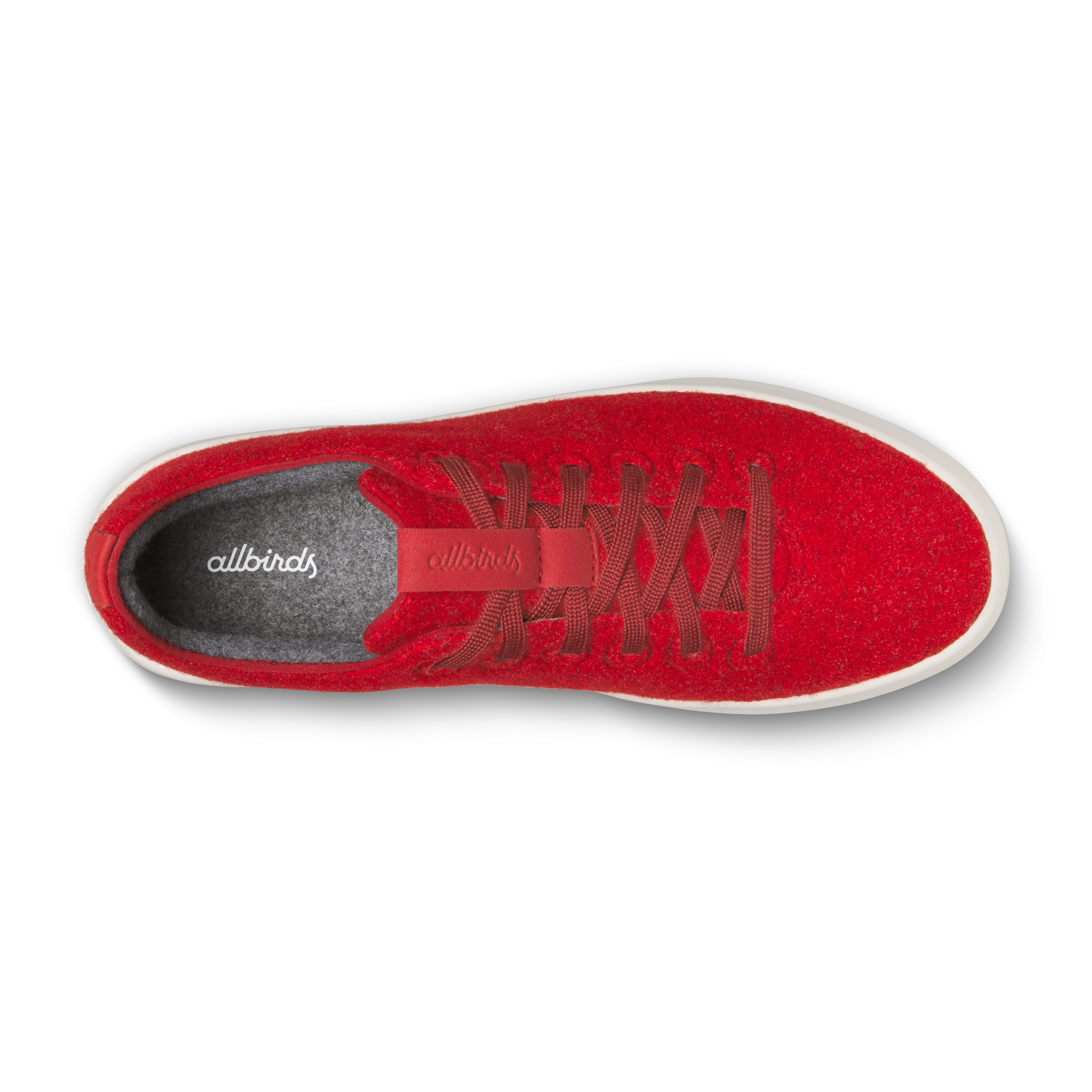 Women's Wool Cruiser - Poppy Red (Natural White Sole) - Image 3