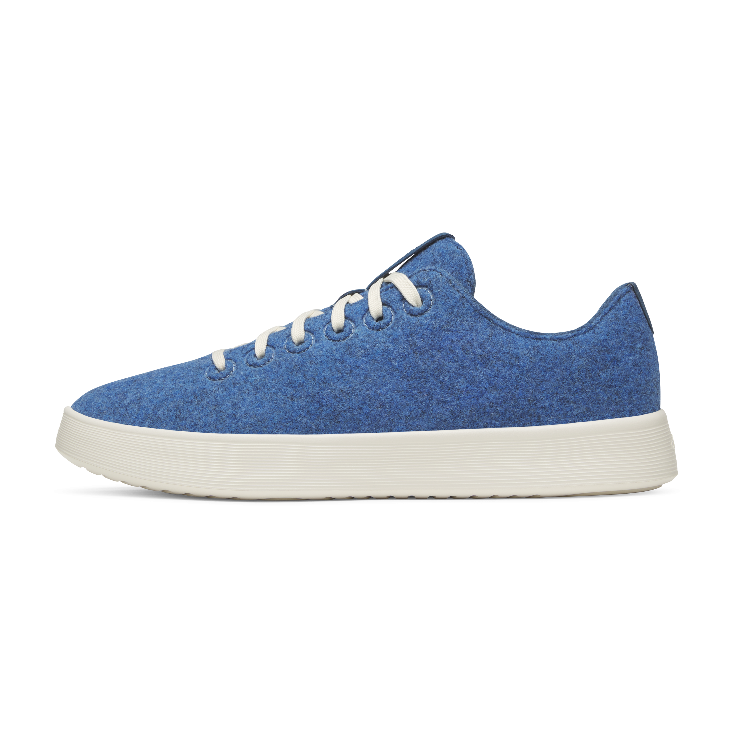 Men's Wool Cruiser - Sapphire Blue (Natural White Sole)